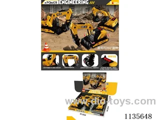 Sonic inertia construction vehicle (three mixed 6 display boxes)