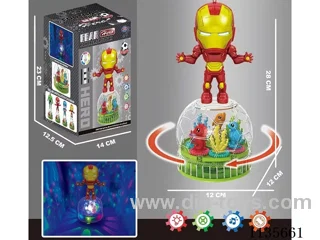 B/O rotating light gimbal Iron Man