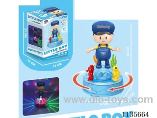 B/O rotating light gimbal boy