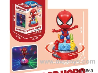 B/O rotating light gimbal Spider-Man