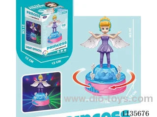 B/O rotating light gimbal princess