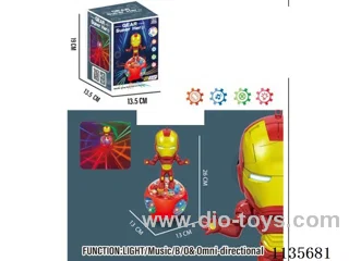 Transparent Gears B/O Avengers with Lights Music