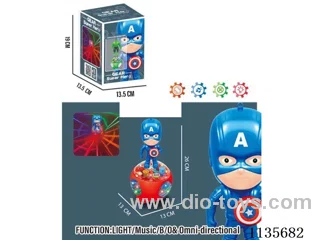 Transparent Gears B/O Avengers with Lights Music