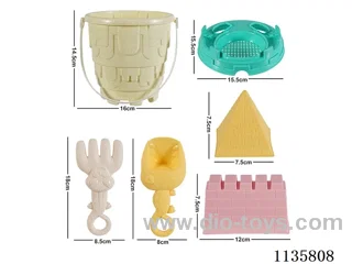 6PCS beach toys