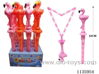 54CM Flamingo Rattling Hammer Large Bubble and Small Bubble 16PCS