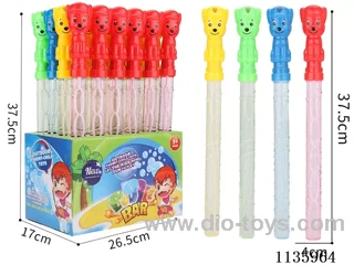 Dog Bubble Wand (1 4-colour)