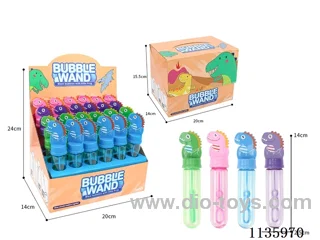 Dinosaur Bubble Wand (4 colours)