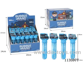 Police car bubble wands (1 colour 4 models)