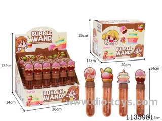 Dessert bubble wands (1 colour 4 models)