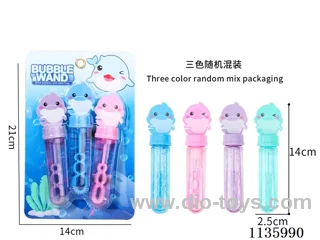 Dolphin Bubble Wand (3 colours)