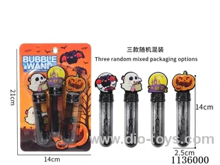 Halloween bubble wands (1 colour 3 models)