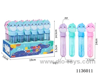 Dolphin Bubble Wand (4 colours)