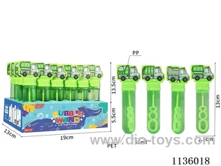 Sanitation car bubble wands (1 colour 4 models)