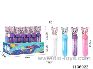 Easter Bunny Bubble Wand (4 colours)