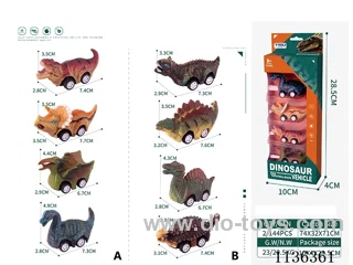Jai-Alai Dinosaur Vehicle (2 Mixed Packs)