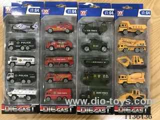 Alloy Cars (5PCS) taxiing