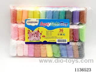 36 colours large bag 12.5g candy clay