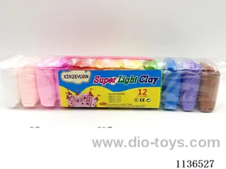 12 colours medium pouch 11.5g candy clay