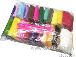 10G 24 Colours Simple Pack Clay 24PCS/Bag