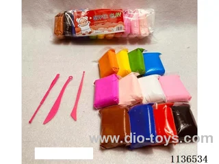 12 Colours Ultralight Clay