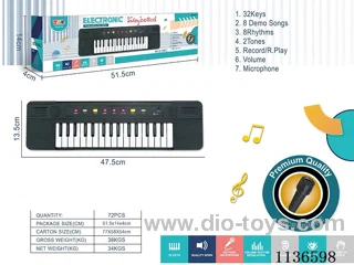 32 Keys Multifunctional Electronic Piano with Microphone