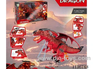 B/O Spray Egg-laying T-Rex (Red)