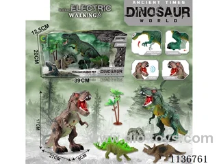 B/O Tyrannosaurus Rex (with Stegosaurus/Triceratops)