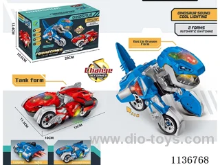 B/O Universal Transformer Dinosaur Car
