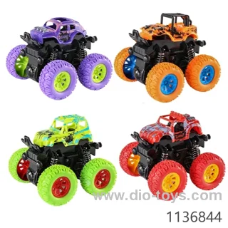 Friction Monster Truck Toys Stunt Car