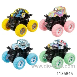 Camouflage Friction Monster Truck Toys Stunt Car