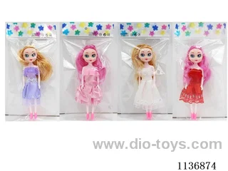 7’ 16cm 5 joints solid colourful eyes boutique fashion dolls, mixing