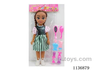 14 inch 34cm 5 joints empty body right angle colour printing eyes female black fat boy doll + blister accessories + IC Multi-mixed
