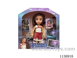 6’ Empty Body II Ocean's Adventure Princess Moana + Necklace