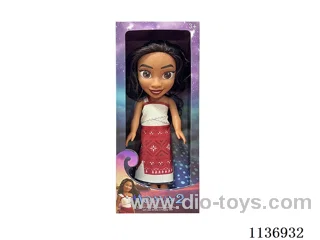 14 inch full body vinyl 3D eye II Ocean's Adventure Princess Moana with theme song music