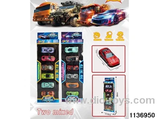 6pcs Sliding Alloy Car