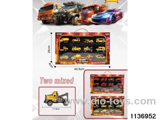 12pcs Sliding Alloy Car