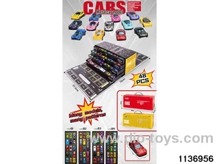 48pcs Sliding Alloy Car