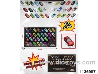 30pcs Sliding Alloy Car