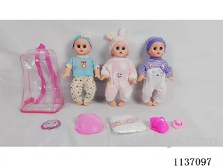 14’ Drinking Doll (with Pee Function, English IC, 7 pieces set)