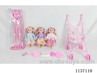14’ Drinking Doll (with Pee Function, English IC, 5 pieces set)