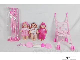 14’ Drinking Doll (with Pee Function, English IC, 5 pieces set)