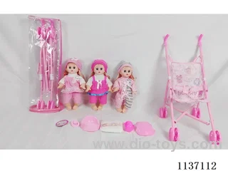 14’ Drinking Doll (with Urinal Function, English IC, 5 pieces set)