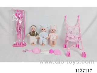 14’ Drinking Doll (with Urinal Function, English IC, 5 pieces set)