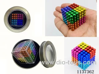 Bucket ball magnetic ball decompression novelty toys