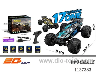1:14 rc car included battery