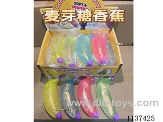 Novelty Toys Banana Maltose Pinch Music Decompression Toys