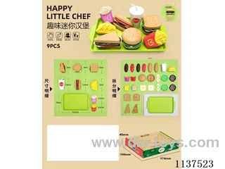 Small Burger Display Case