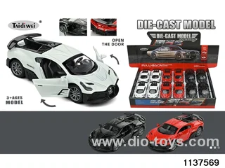 1:32 Alloy Pull Back Car