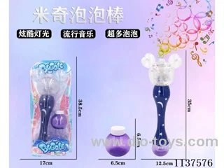 Mickey Bubble with Music Lights (Small Bubble. Bubble Wand)