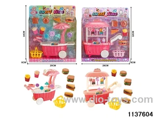 Burger Ice Cream Truck House Toys